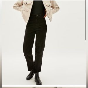 Everlane Black Corduroy Pants
